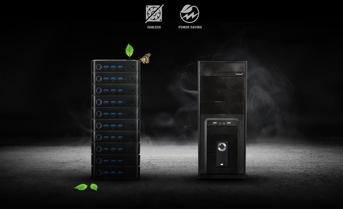 3_Fanless & Power Saving